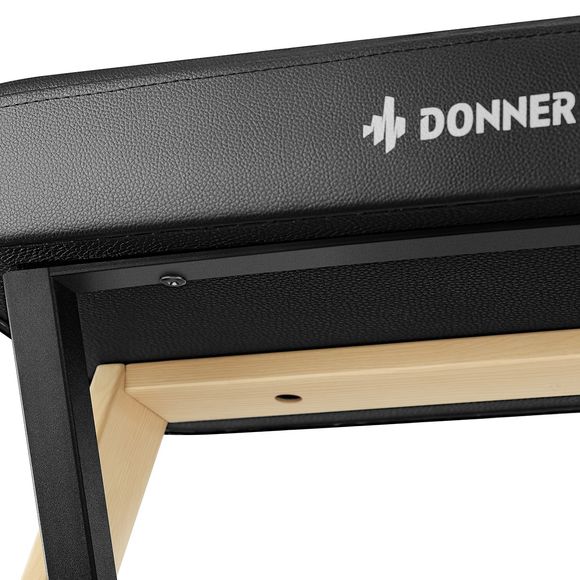 Donner DKB-300 Pianobänk - Light wood - 7