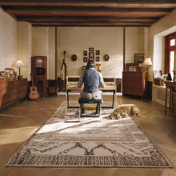 Donner DKB-300 Pianobänk - Light wood - 5