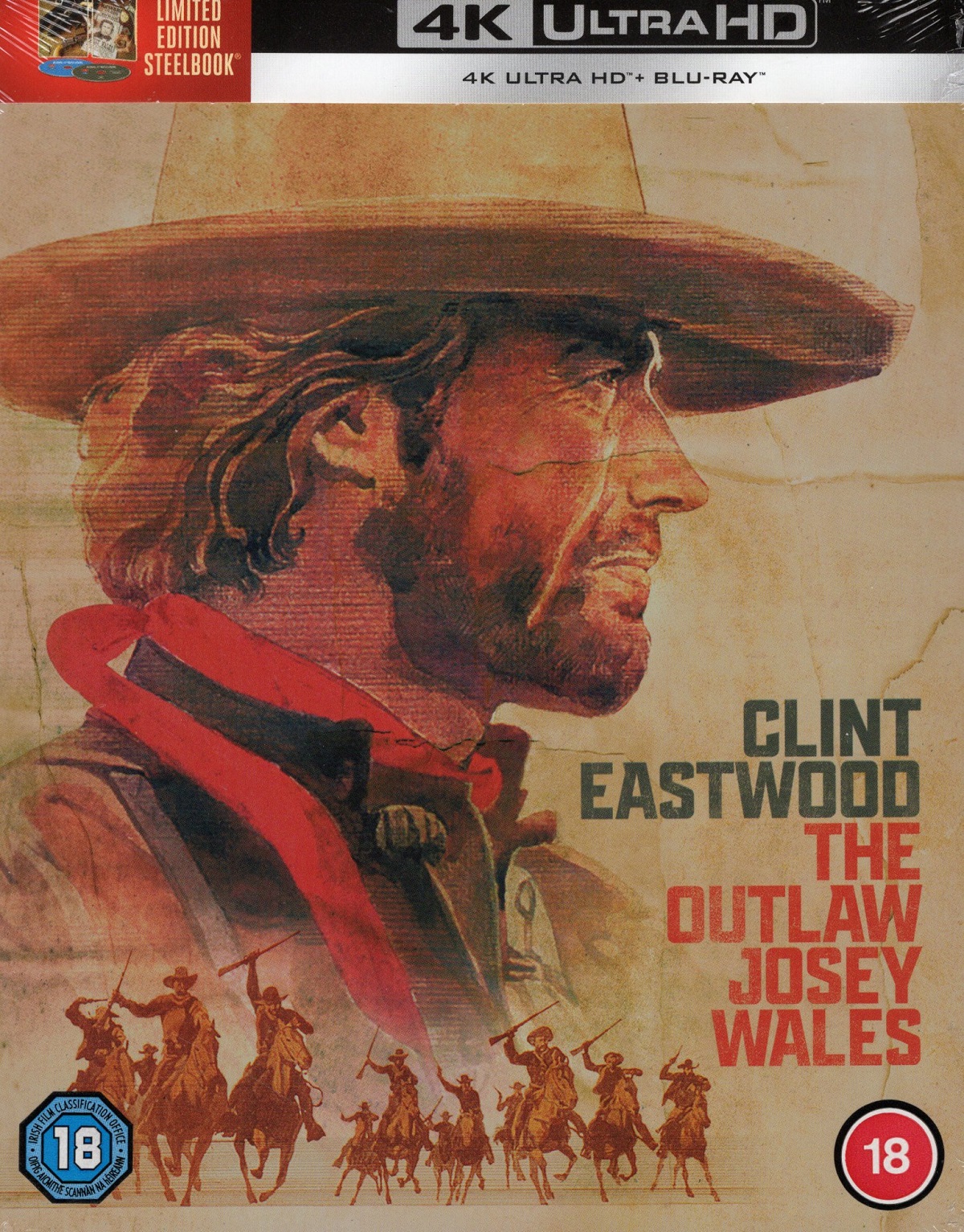 Outlaw Josey Wales (Limited Edition Steelbook) (4K Ultra HD + Blu-ray)