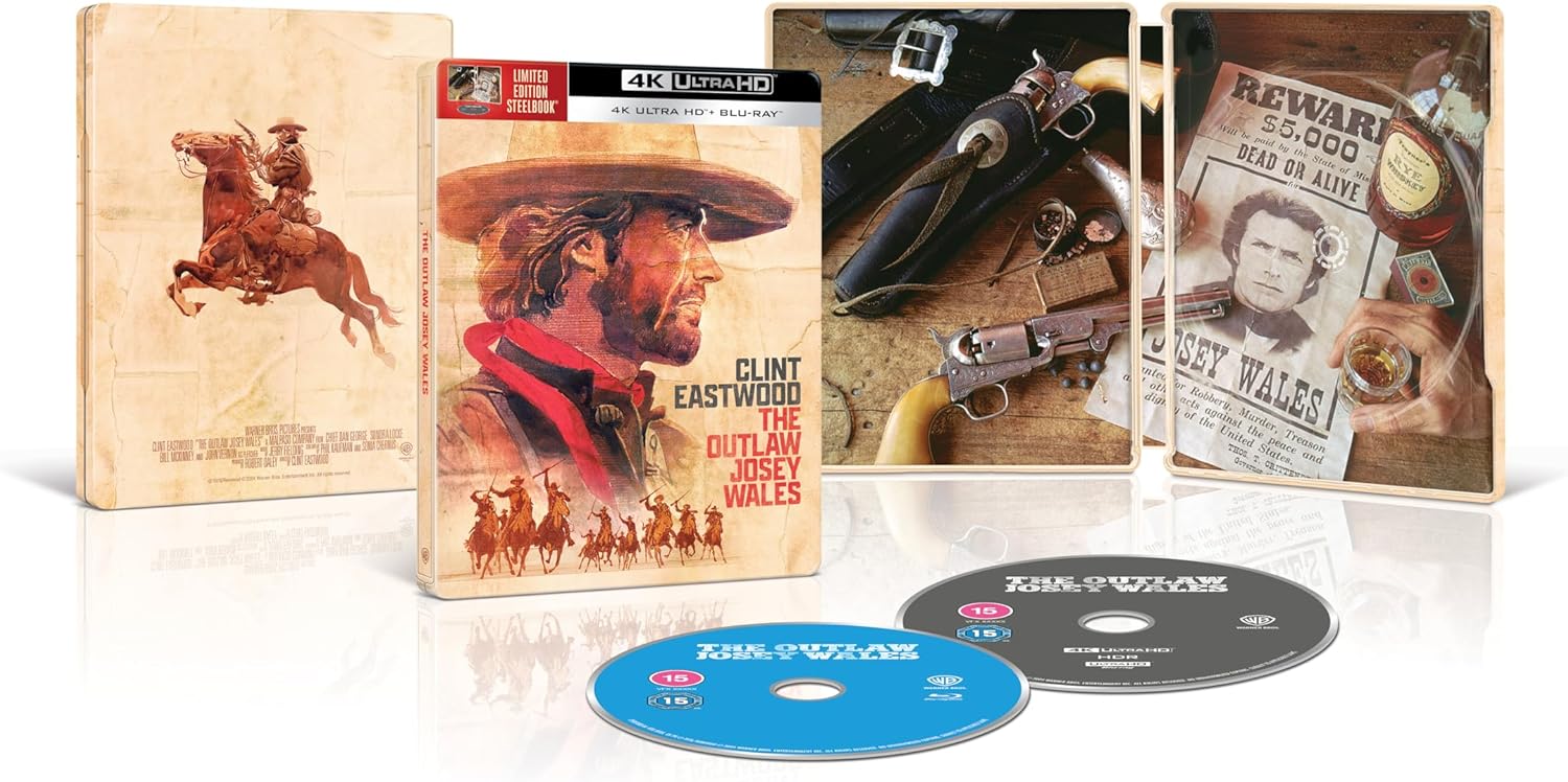 Outlaw Josey Wales (Limited Edition Steelbook) (4K Ultra HD + Blu-ray) - 3