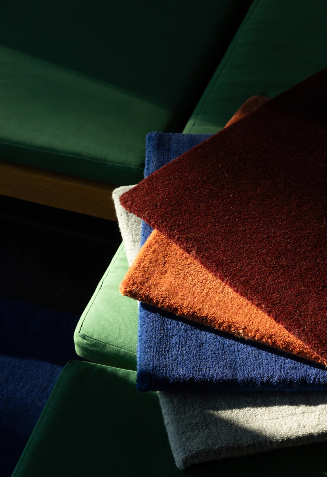 Layered Classic Solid Ruby Red - 4