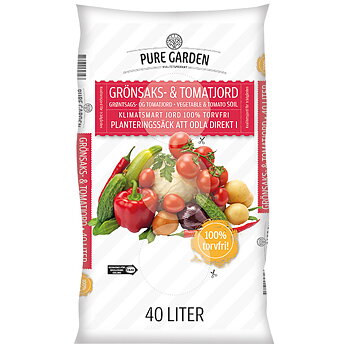 Grönsaks och Tomatjord KRAV 40L Torvfri