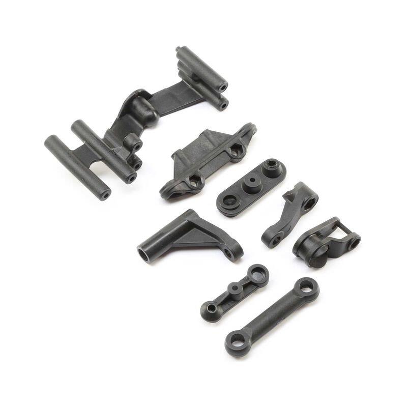 LOSI Steering Servo Mount and Bellcrank Set: Super Baja Rey