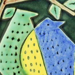 Lisa Larson (Harlekin 1960) Brilliant Birds Wall Plaque 20 cm (4)