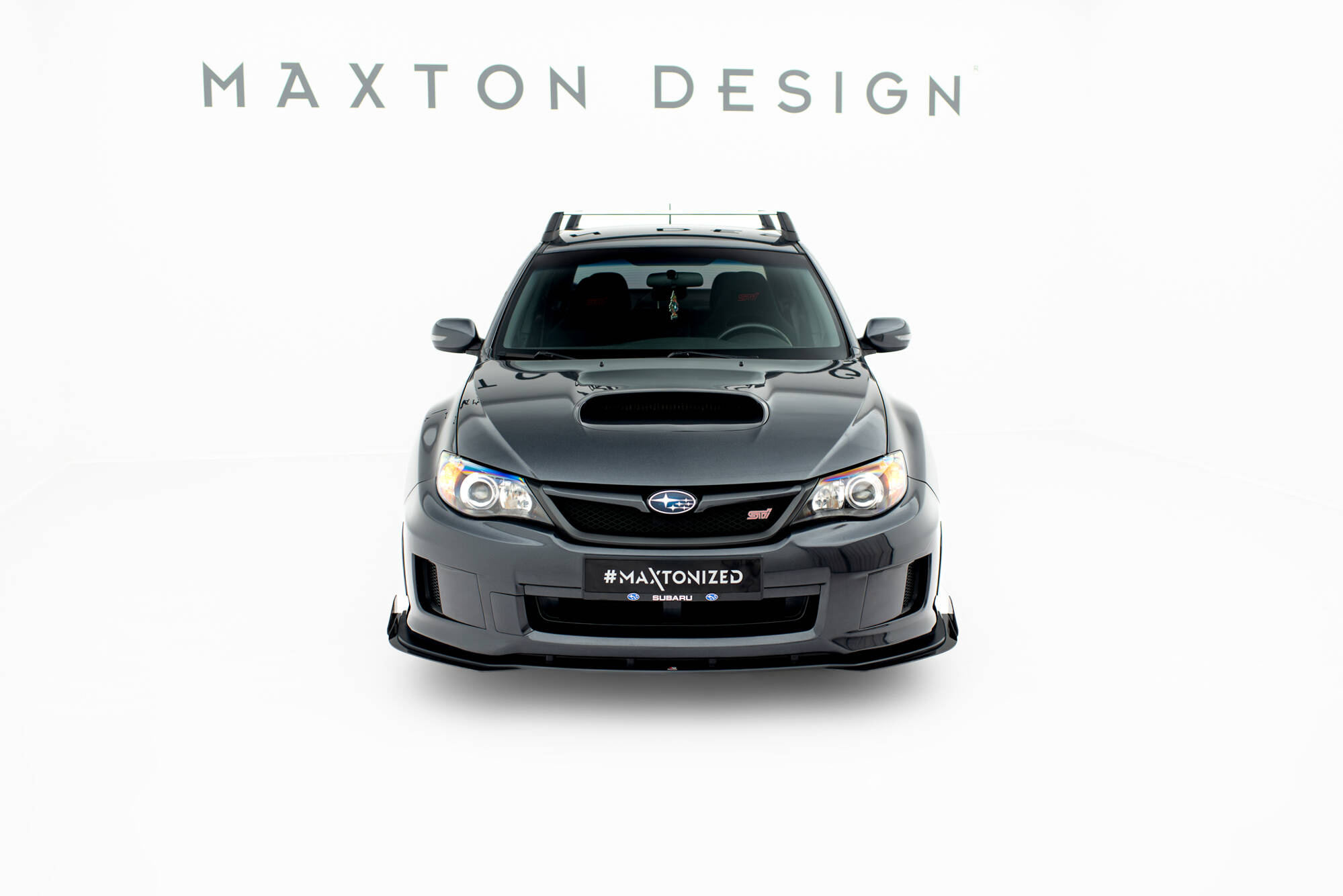 Maxton - Street Pro Front Splitter + Flaps Subaru Impreza WRX STI Mk3 Facelift - 2