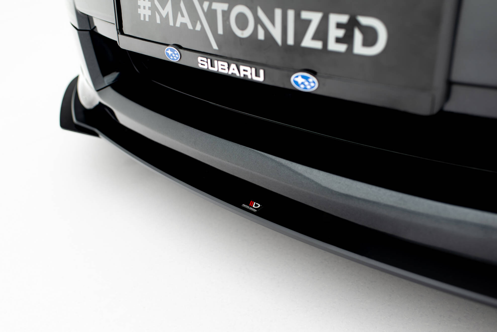Maxton - Street Pro Front Splitter + Flaps Subaru Impreza WRX STI Mk3 Facelift - 3