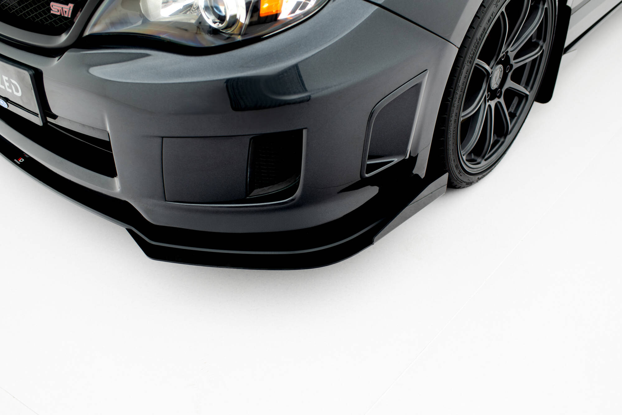 Maxton - Street Pro Front Splitter + Flaps Subaru Impreza WRX STI Mk3 Facelift - 4