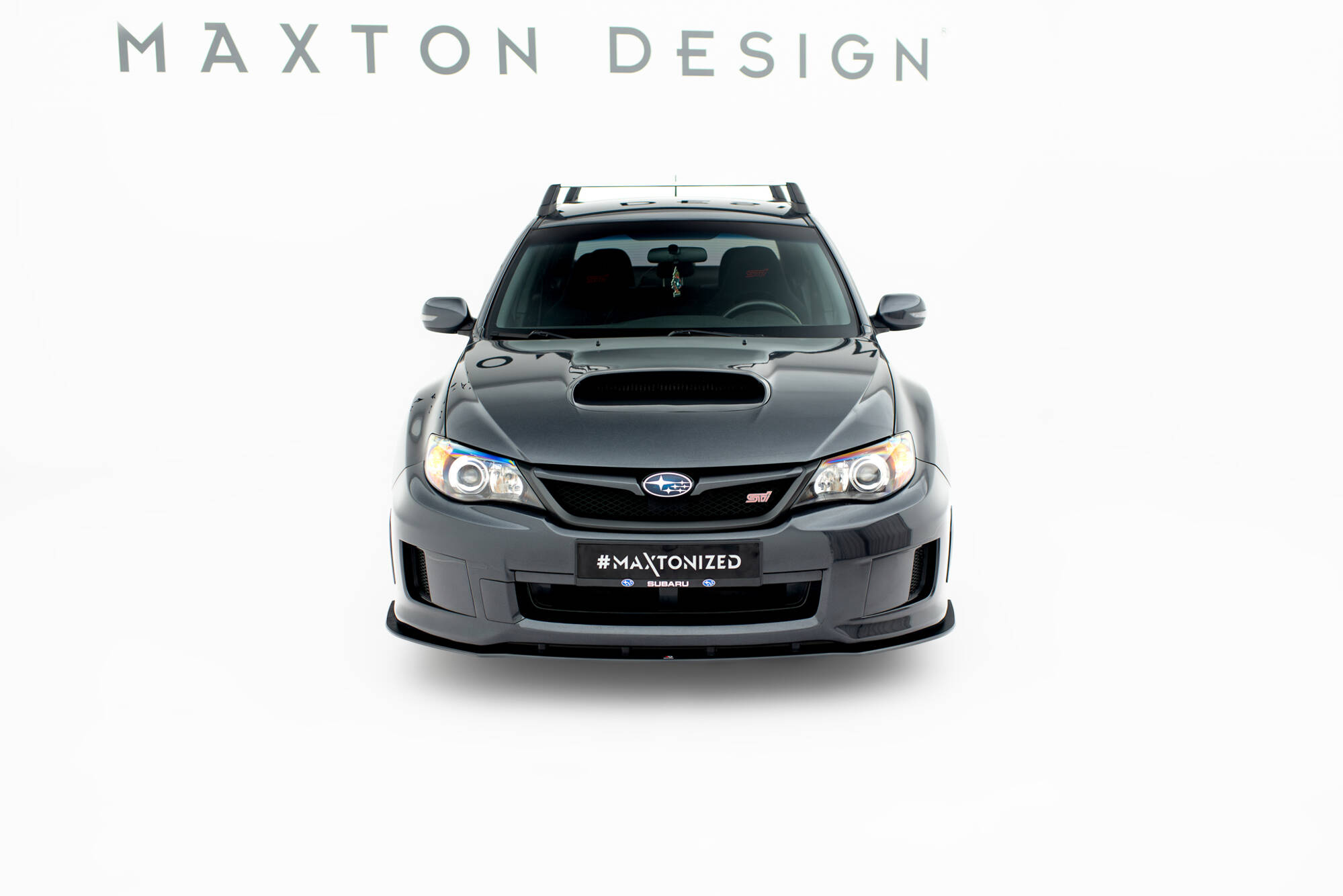 Maxton - Street Pro Front Splitter Subaru Impreza WRX STI Mk3 Facelift - 2