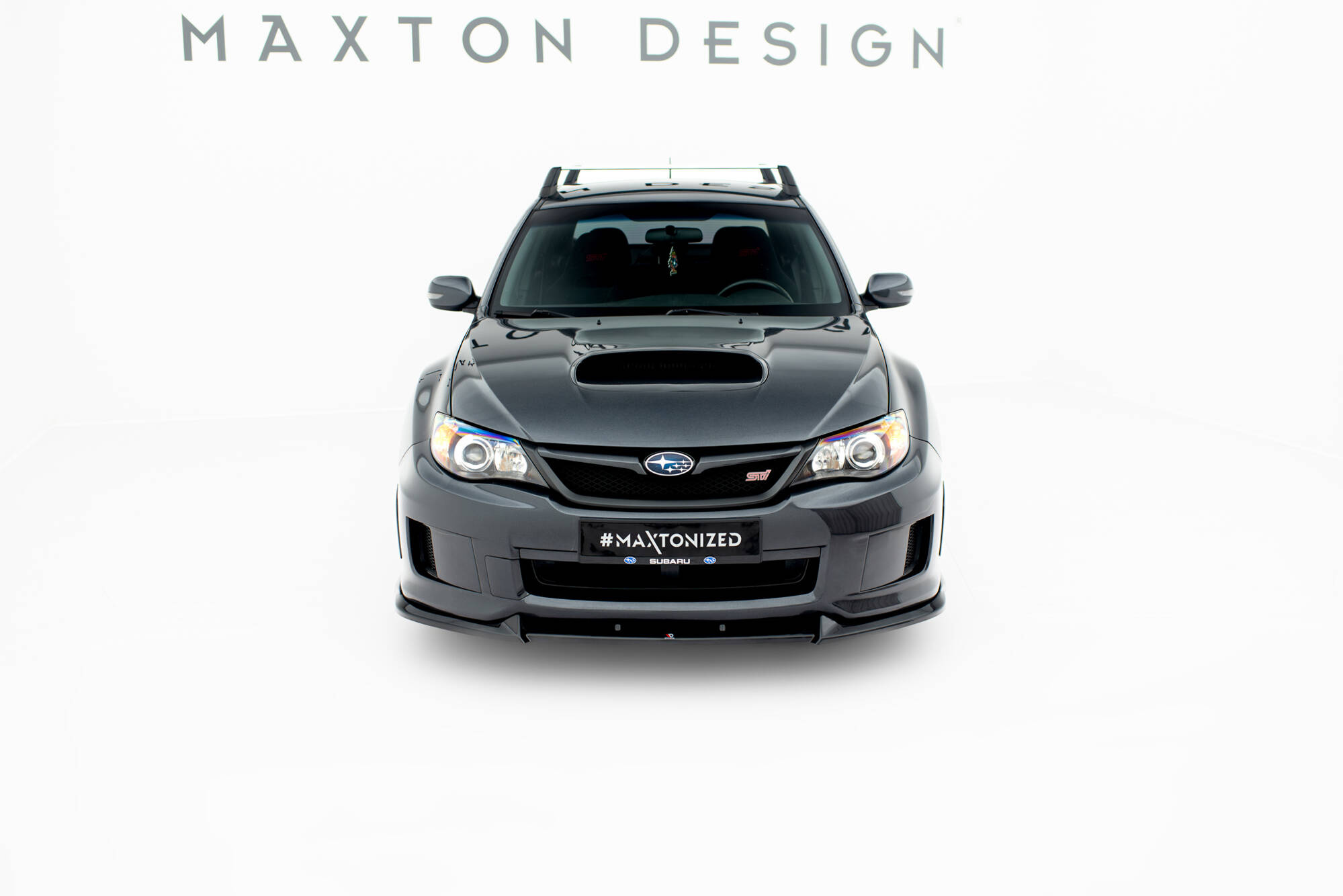 Maxton - Front Splitter V.2 Subaru Impreza WRX STI Mk3 Facelift - 2