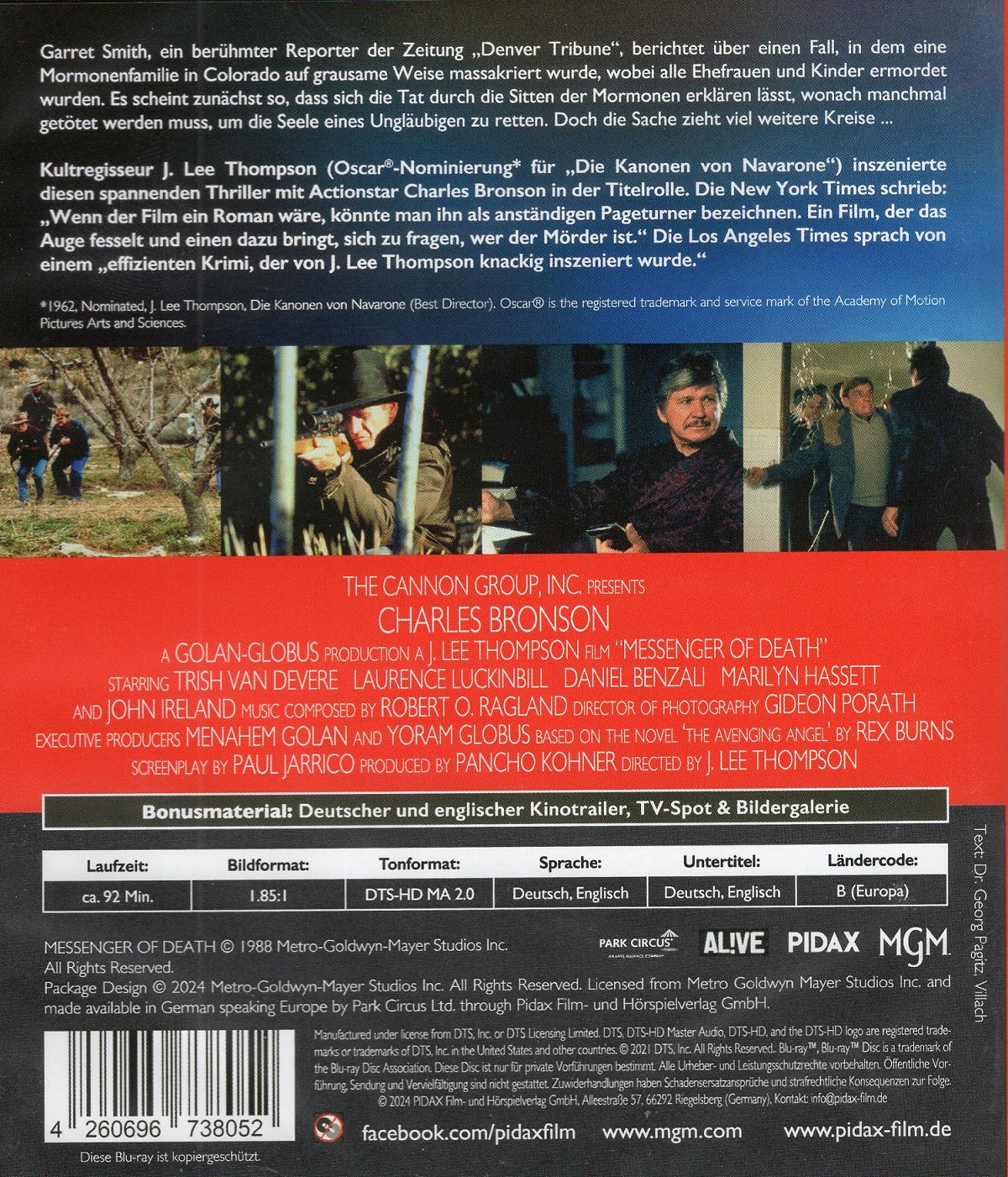 Messenger of Death (ej svensk text) (Blu-ray) - 2