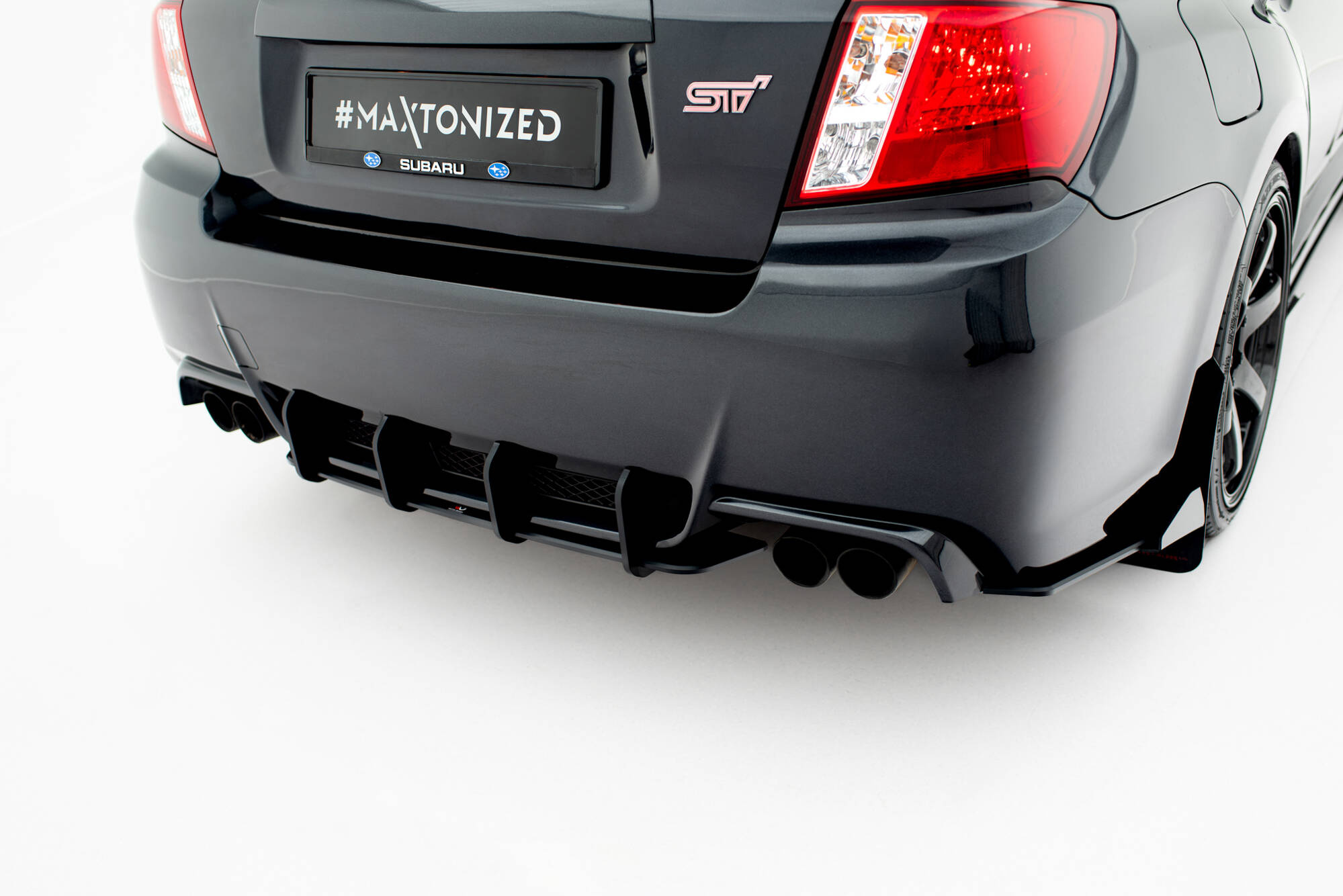 Maxton - Street Pro Rear Diffuser Subaru Impreza WRX STI Mk3 Facelift