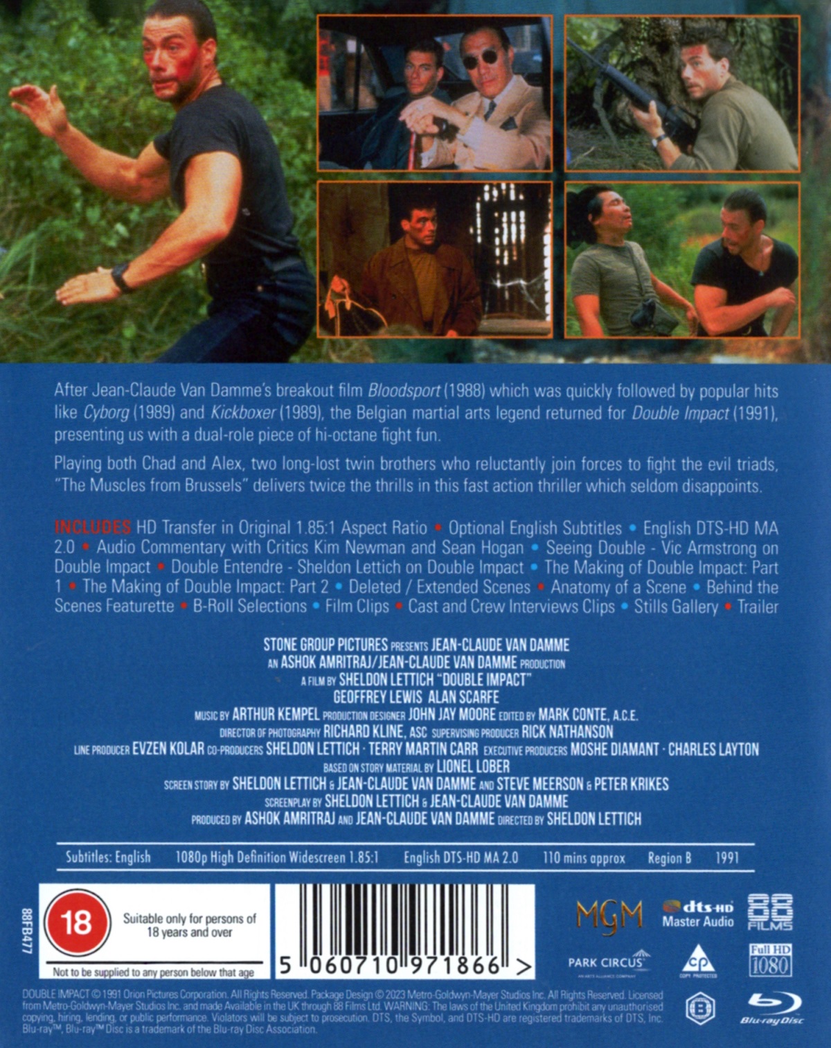 Double Impact (ej svensk text) (Blu-ray) - 2