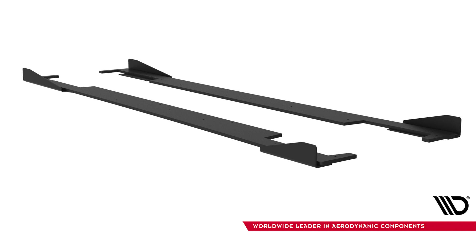 Maxton - Street Pro Side Skirts Diffusers + Flaps Subaru Impreza WRX STI Mk3 Facelift - 5
