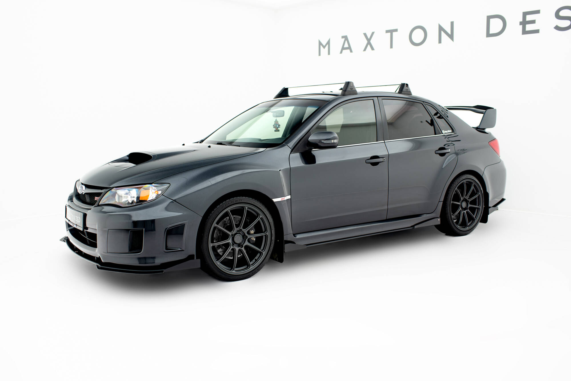 Maxton - Street Pro Side Skirts Diffusers + Flaps Subaru Impreza WRX STI Mk3 Facelift - 2
