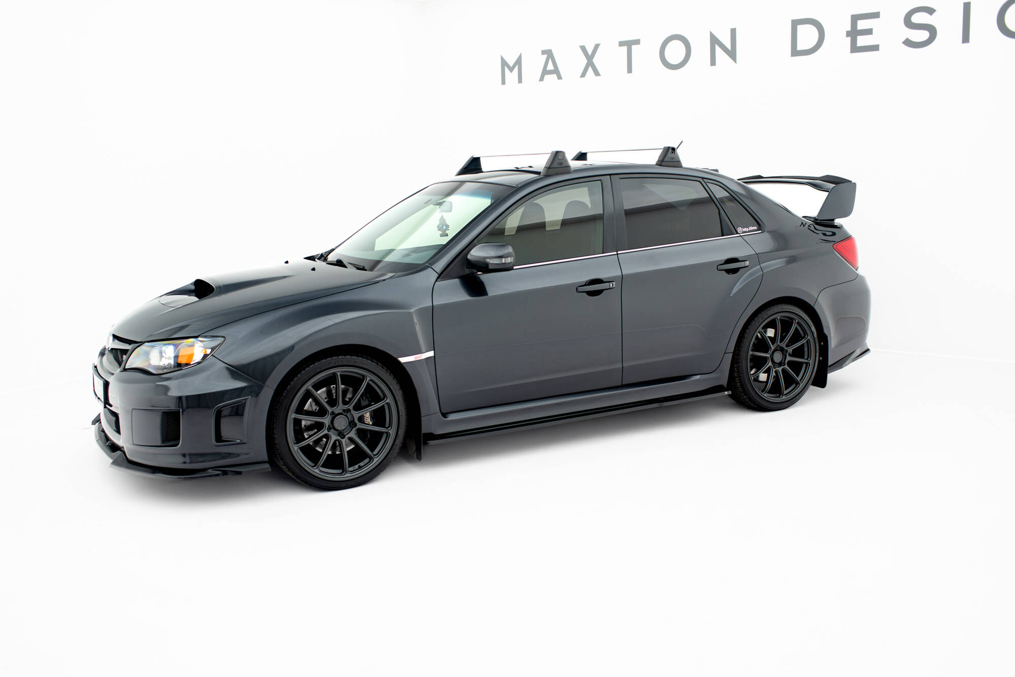 Maxton - Side Skirts Diffusers V.1 Subaru Impreza WRX STI Mk3 Facelift - 2