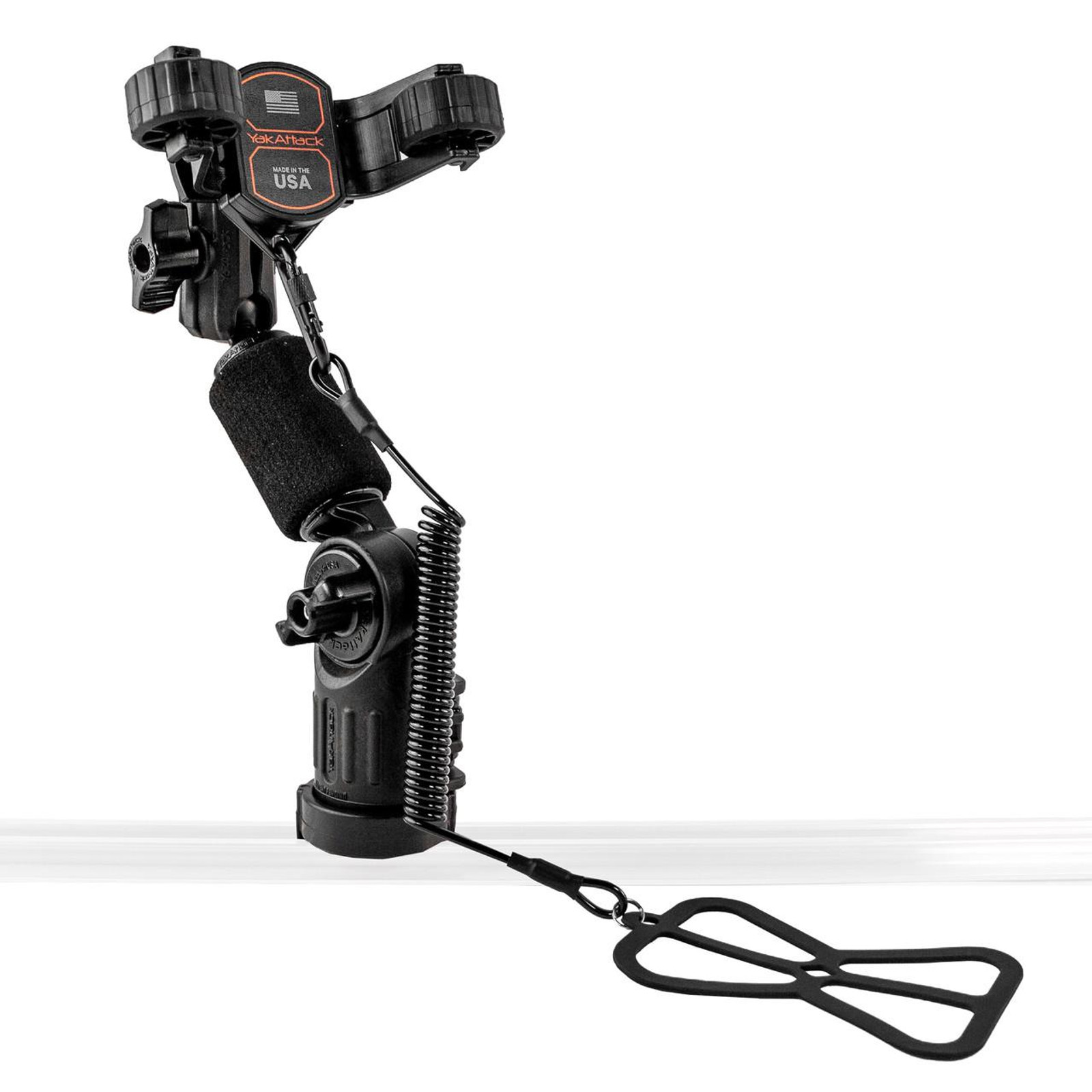 YakAttack RotoGrip Phone Holder Pro with LockNLoad Mounting System - 11