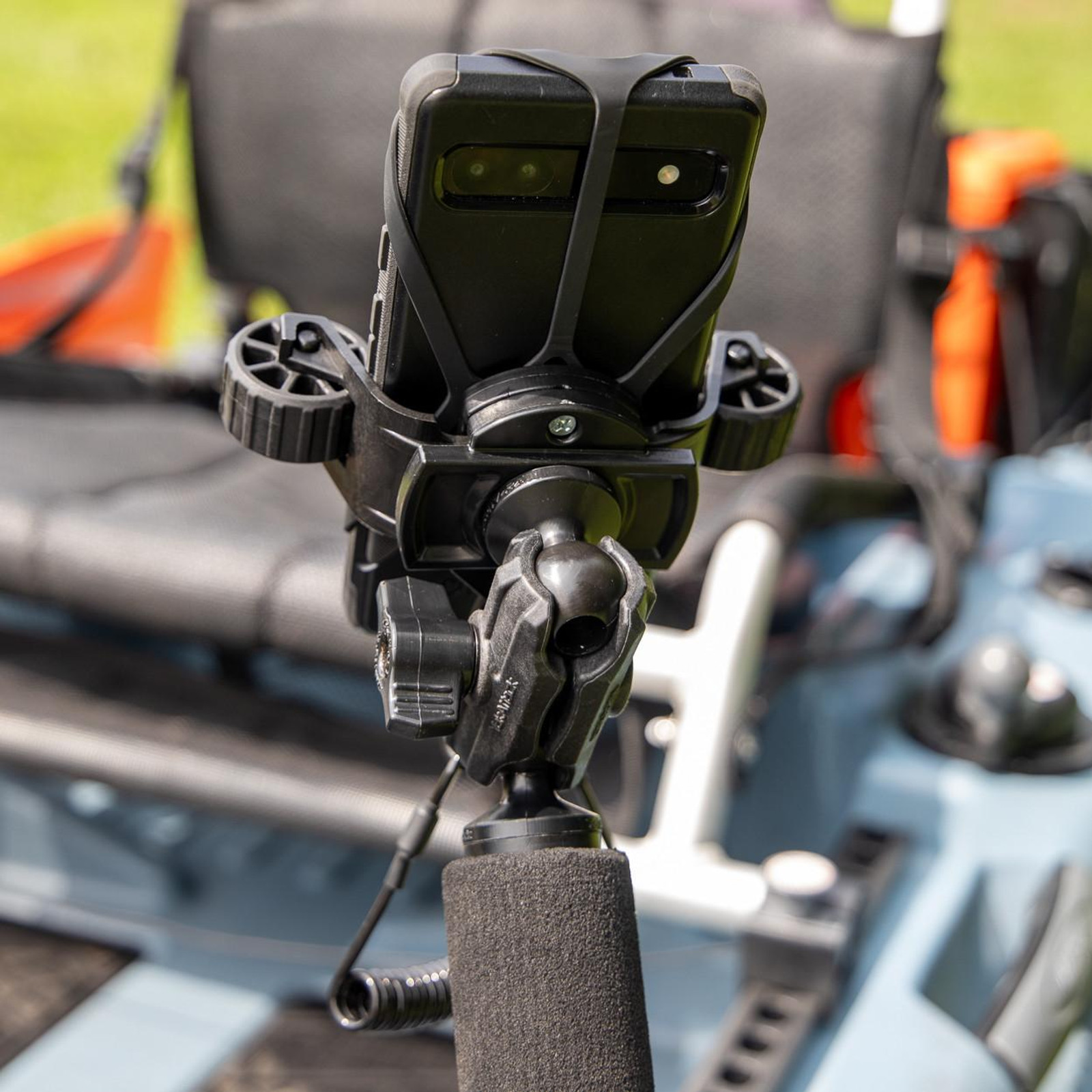 YakAttack RotoGrip Phone Holder Pro with LockNLoad Mounting System - 6