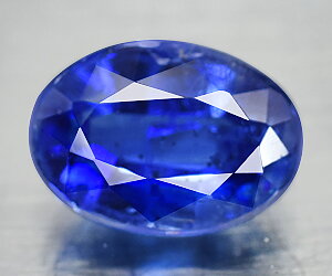 Piedra preciosa de cianita suelta natural de corte ovalado de alta calidad de 1,03 ct