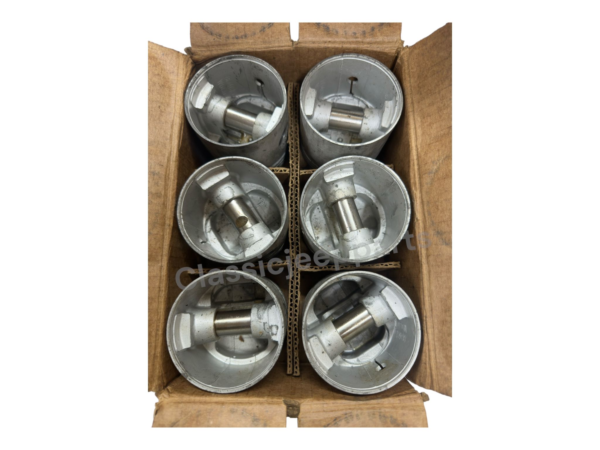 6-161  0.30 Piston kit with pins NOS  - 2