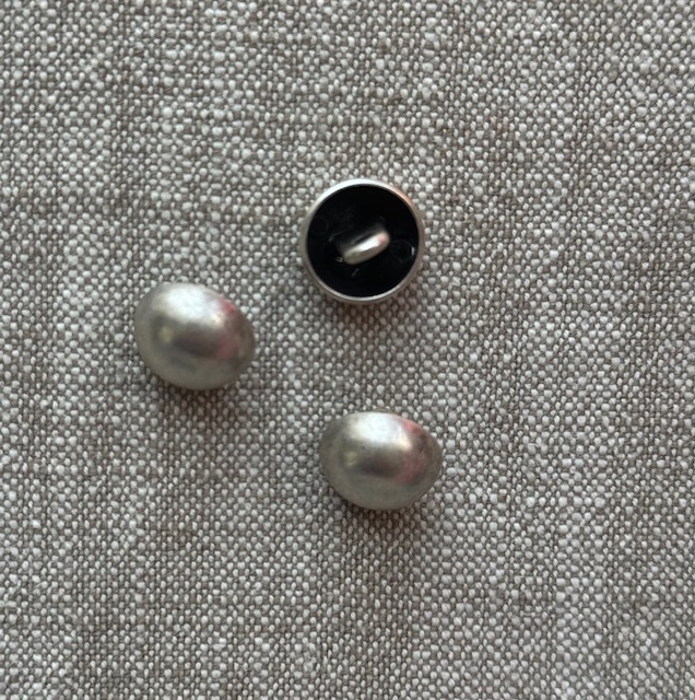 Metallnapp "kula" 12  mm