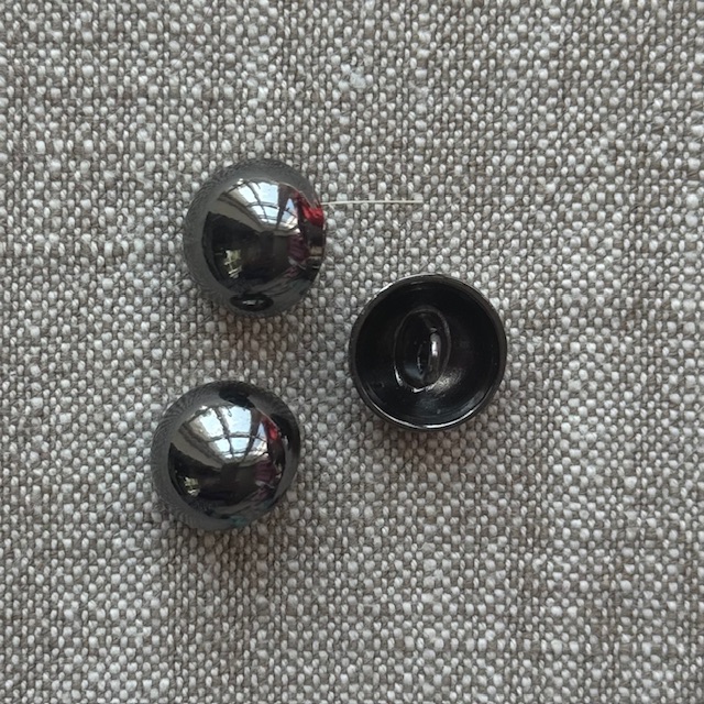 Metallnapp "kula" 12  mm - 3