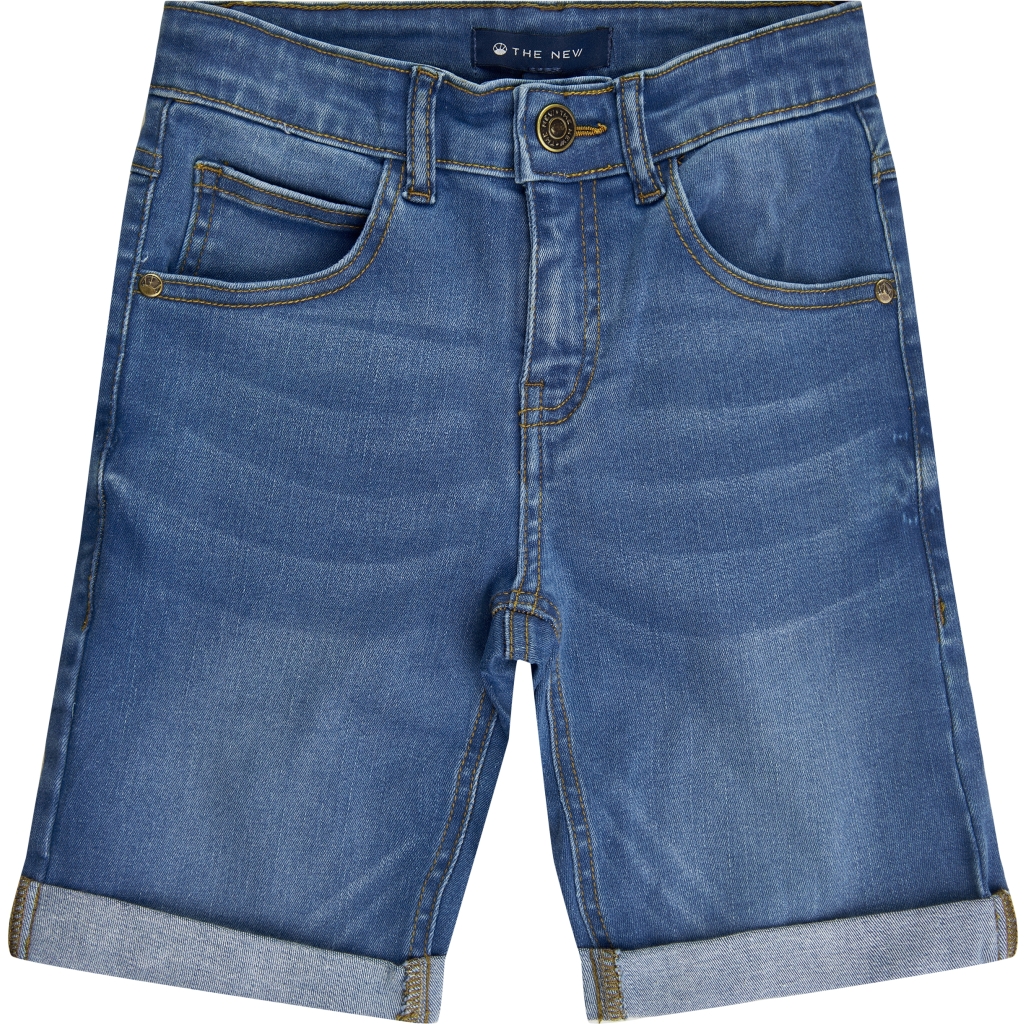 THE NEW DENIM SHORTS 845 MED. BLUE