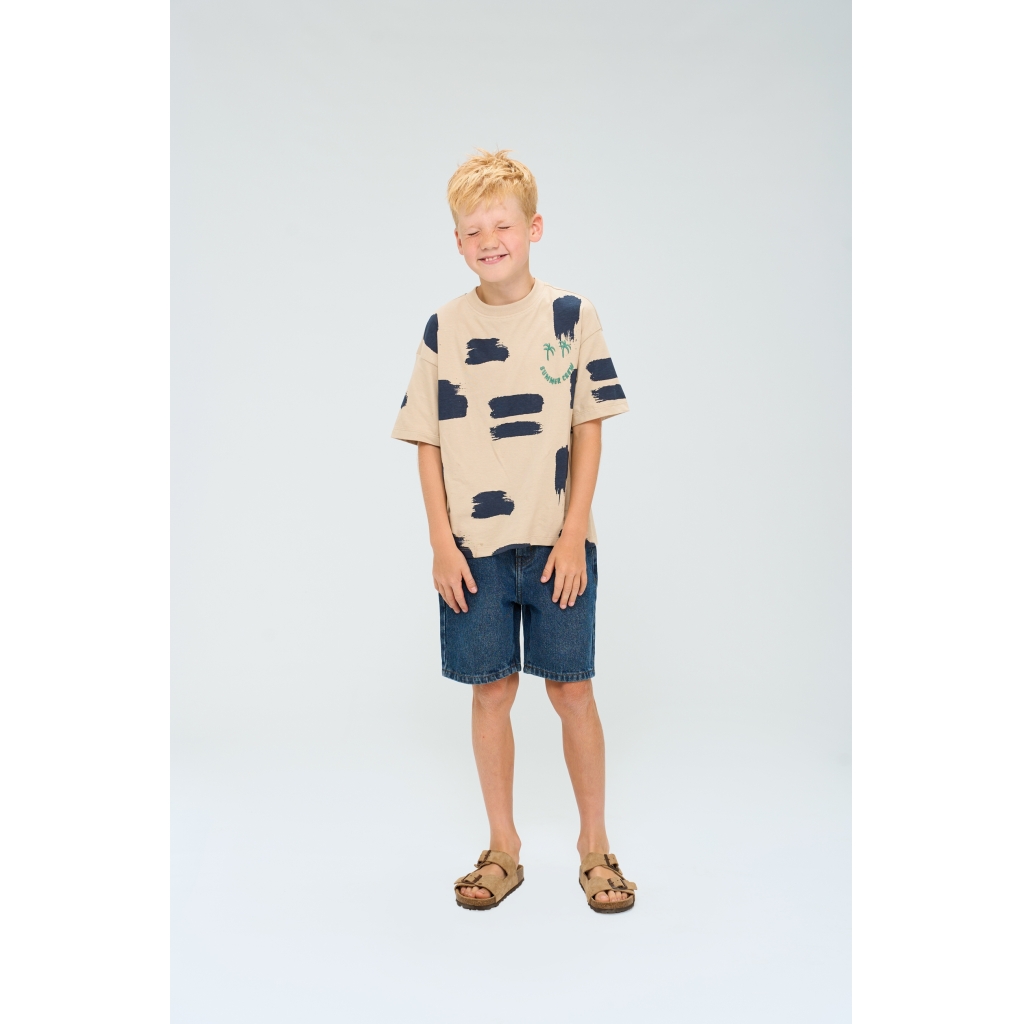 TNOmega OS SS Tee Feather Gray AOP - 6