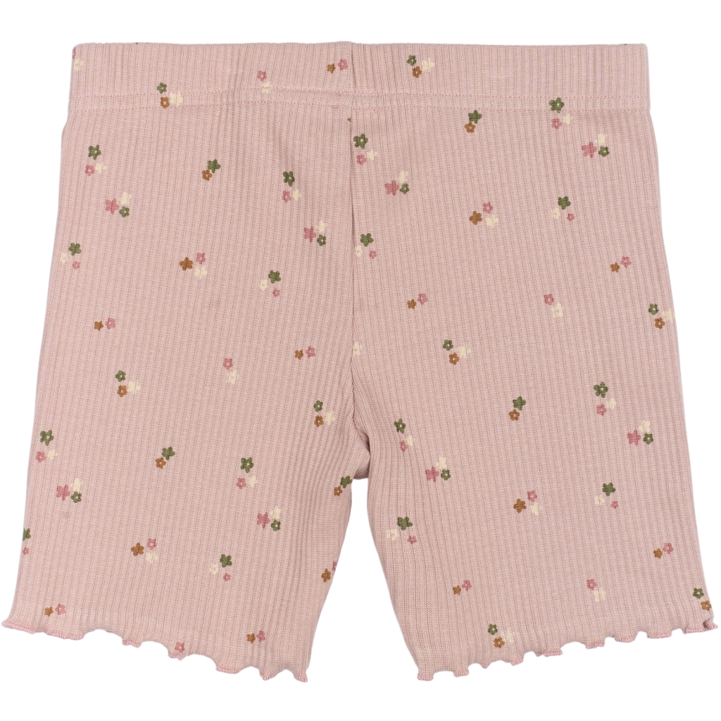TNOreta Tight Rib Shorts Adobe Rose AOP - 2