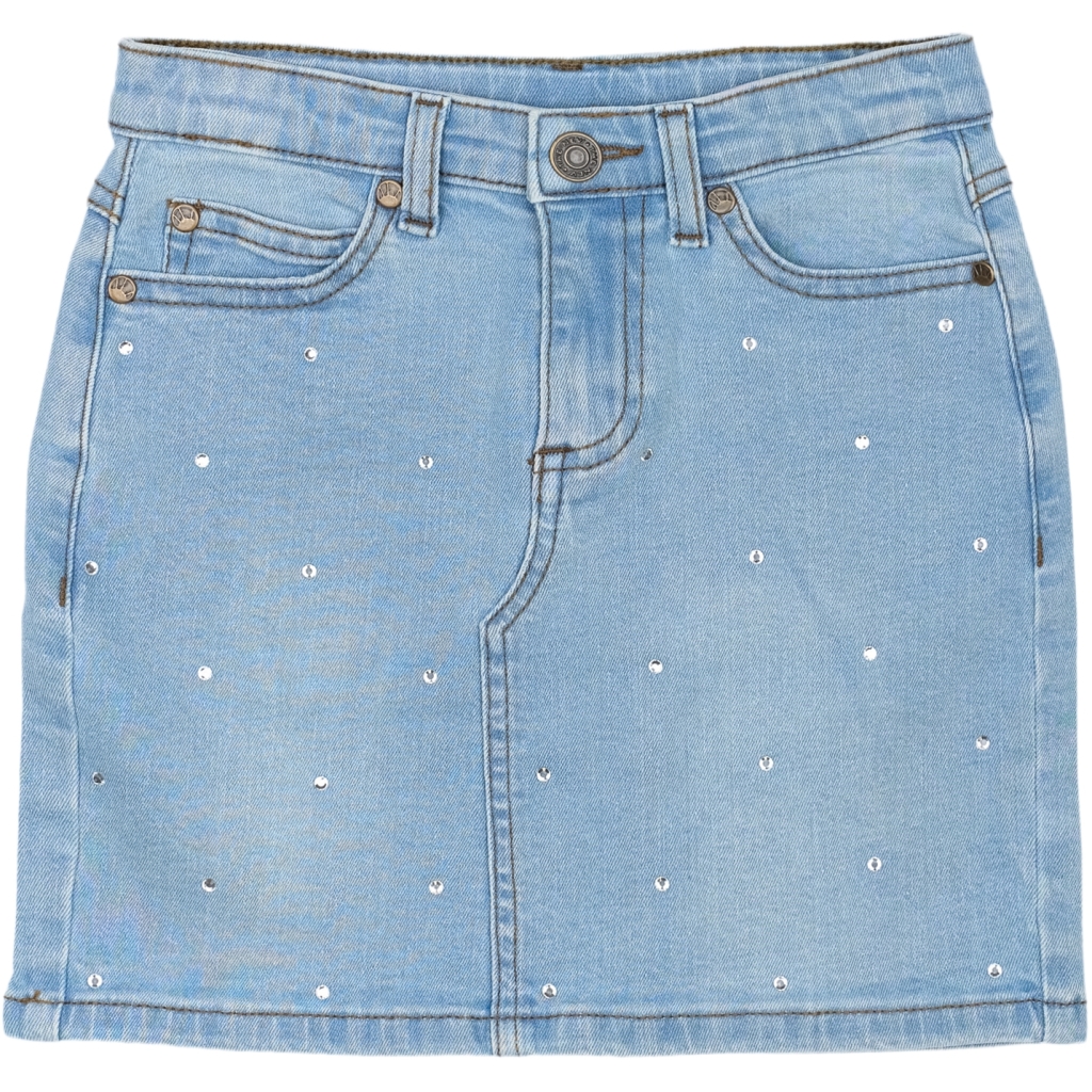 TNOda Denim Skirt Light blue denim