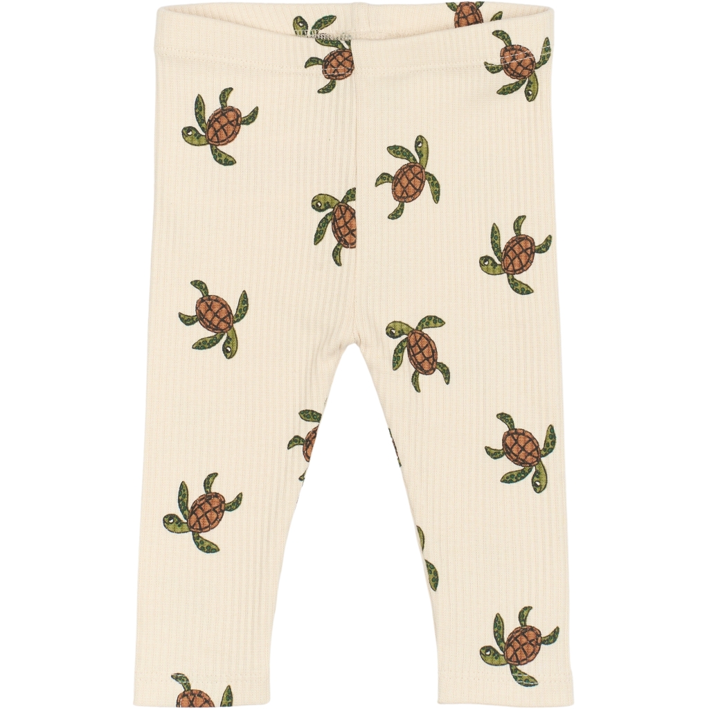 TNSBOwen Rib Leggings White Swan AOP