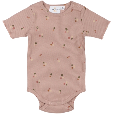 TNSBOdelia SS Rib Body Adobe Rose AOP
