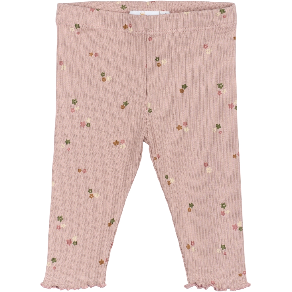 TNSBOdelia Rib Leggings Adobe Rose AOP