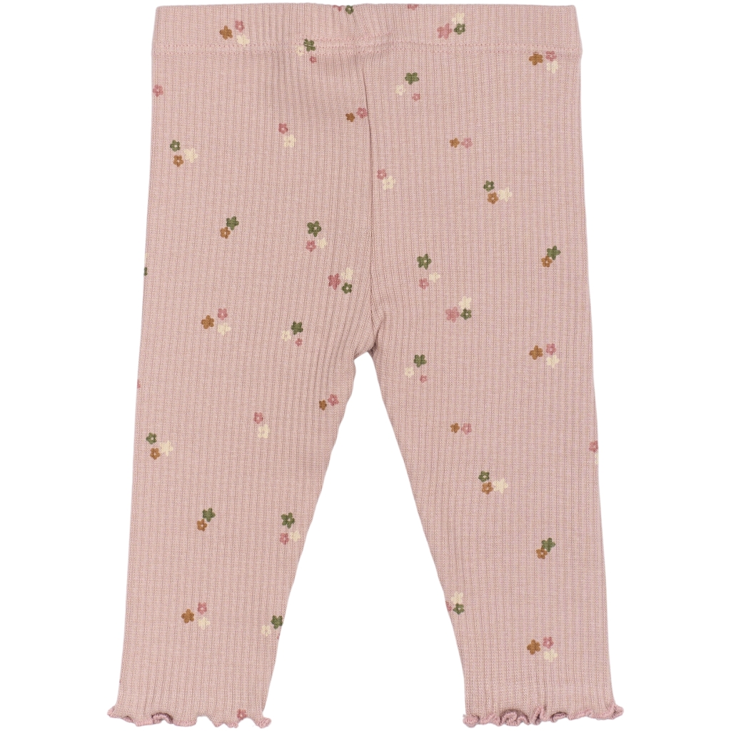 TNSBOdelia Rib Leggings Adobe Rose AOP - 2