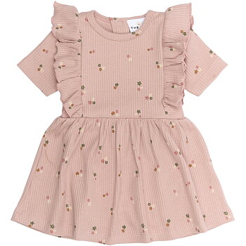 TNSBOdelia SL Rib Bodydress Adobe Rose AOP