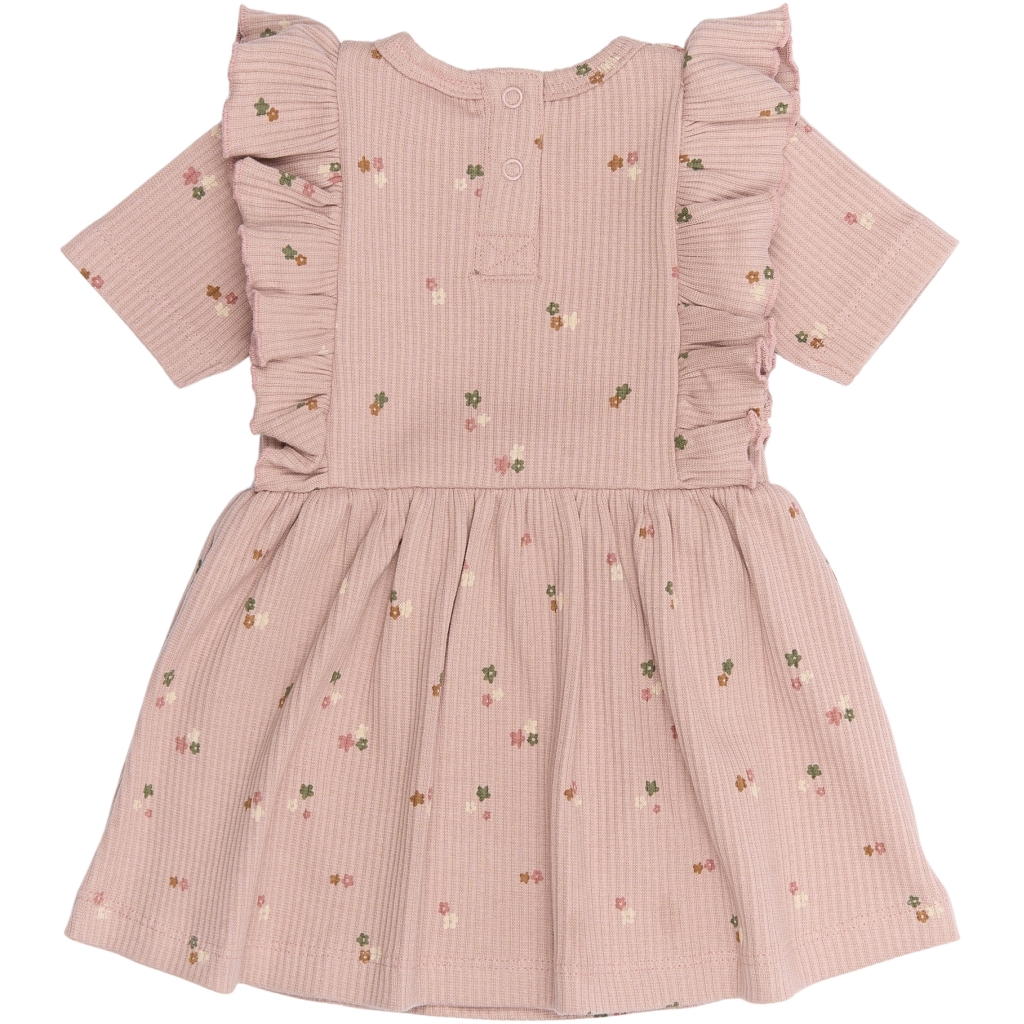 TNSBOdelia SL Rib Bodydress Adobe Rose AOP - 2