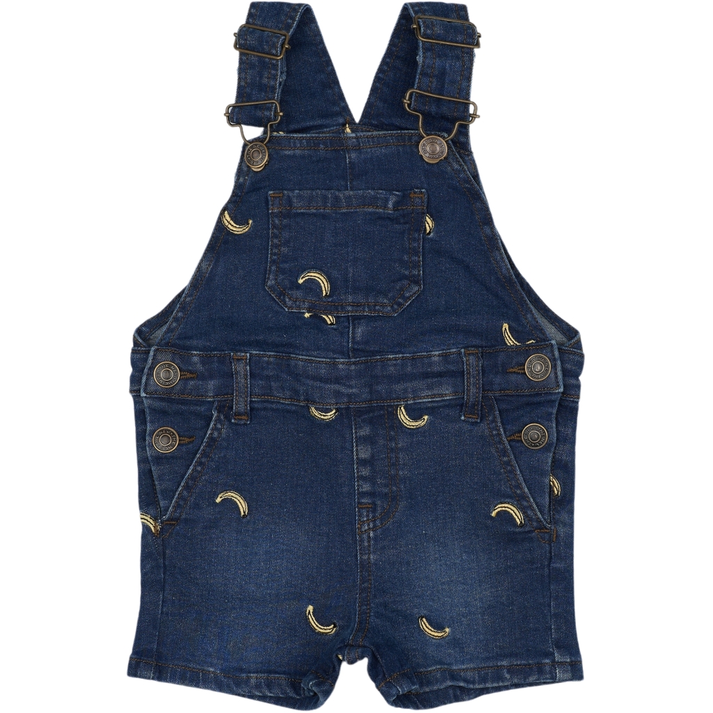 TNSTOtis Short Denim Dungarees Medium Blue Denim EMB
