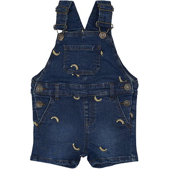 TNSTOtis Short Denim Dungarees Medium Blue Denim EMB