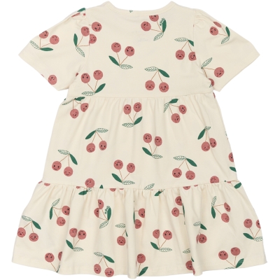 TNSTOlivia SS Dress White Swan AOP - 2