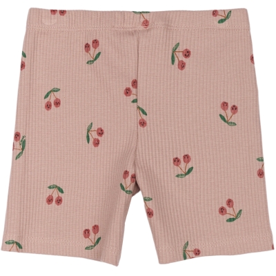 TNSTOona Tight Rib Shorts Adobe Rose AOP - 2