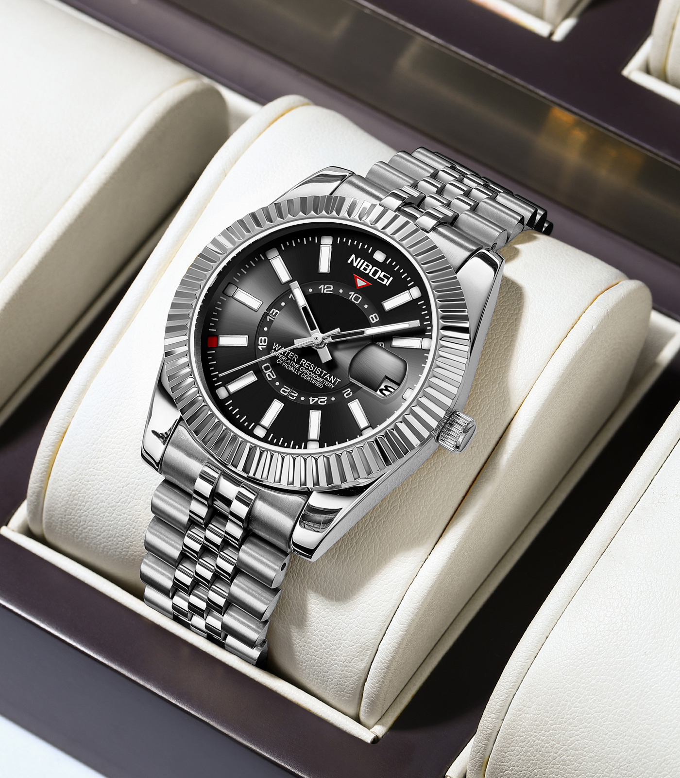 Nibosi Montclair Silver Black - 4