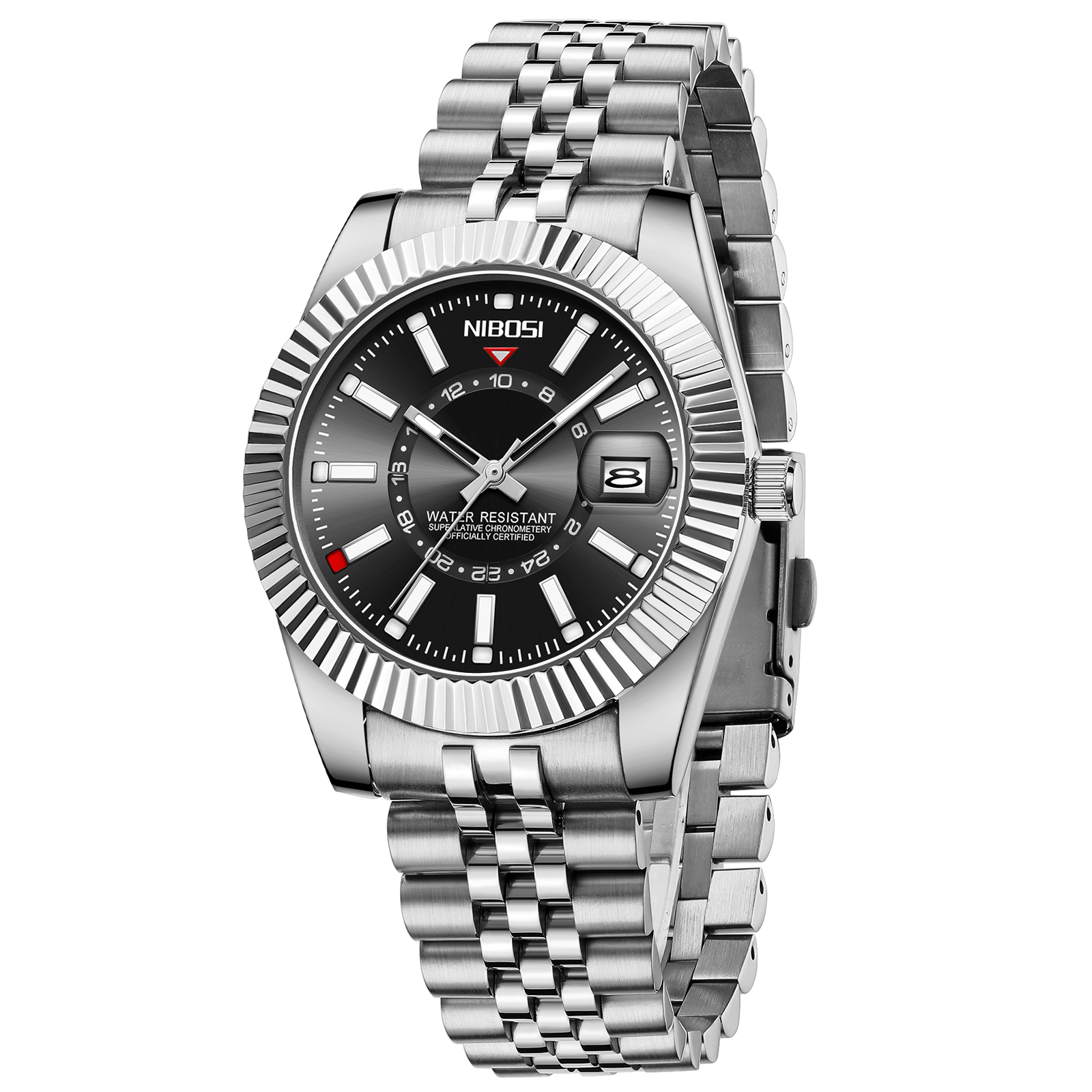 Nibosi Montclair Silver Black - 3