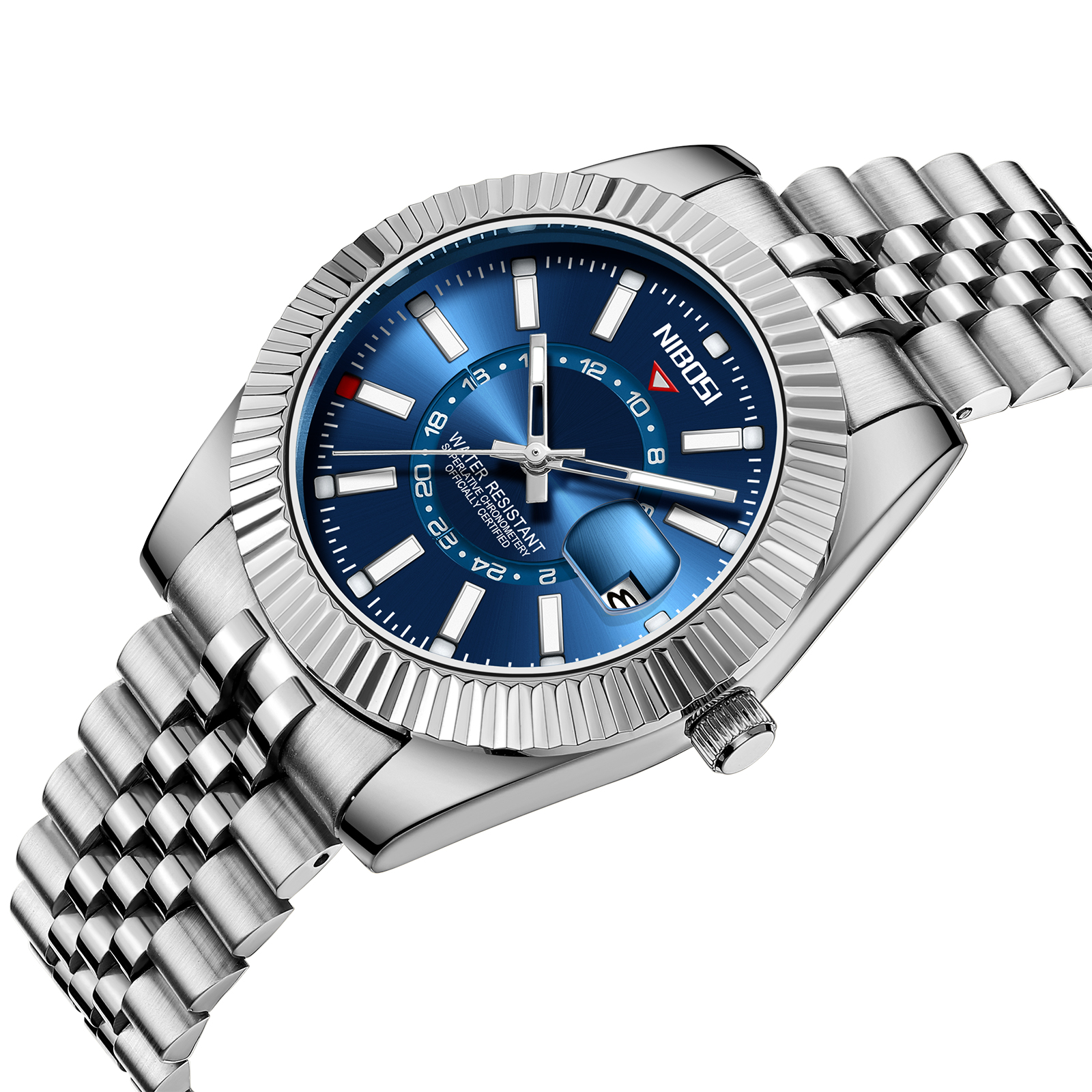 Nibosi Montclair Silver Blue - 2