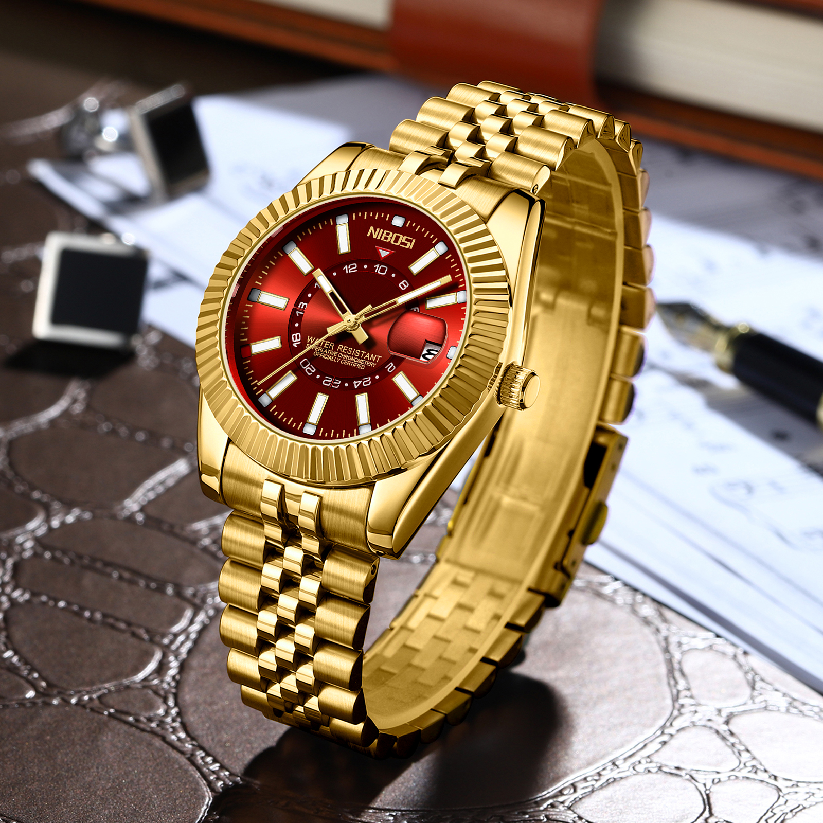 Nibosi Montclair Gold Red - 5