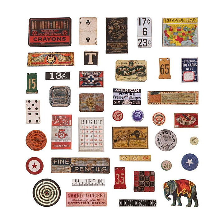 Tim Holtz Idea-Ology - Baseboards Junk Drawer