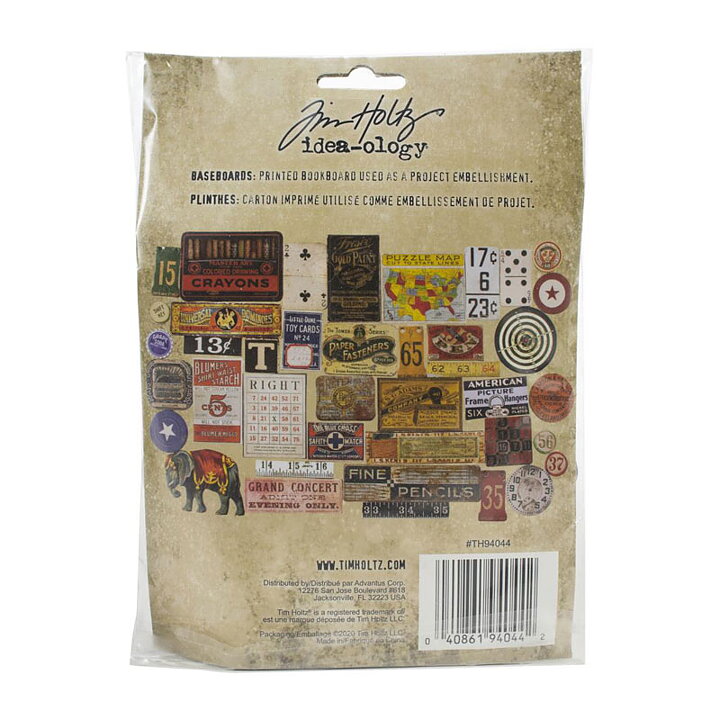 Tim Holtz Idea-Ology - Baseboards Junk Drawer