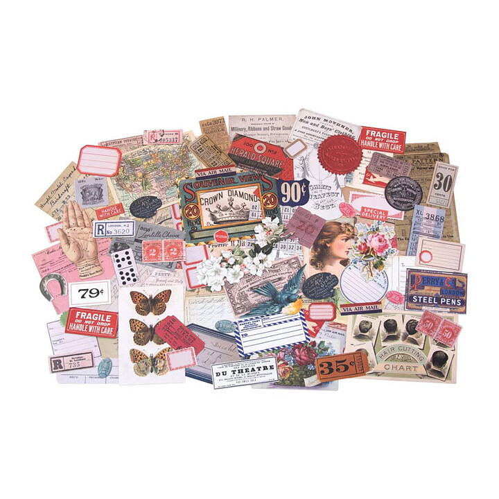 Tim Holtz Idea-Ology - Ephemera Pack - Keepsakes
