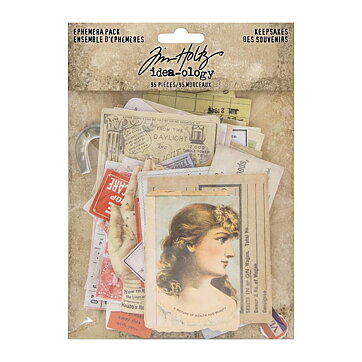 Tim Holtz Idea-Ology - Ephemera Pack - Keepsakes