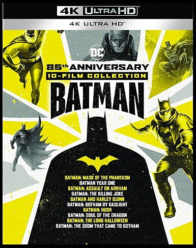 Batman: 10-Film Collection - 85th Anniversary (BLU-RAY 4K ULTRA HD)