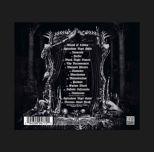 NECROPHOBIC - Womb of Lilithu CD - 2