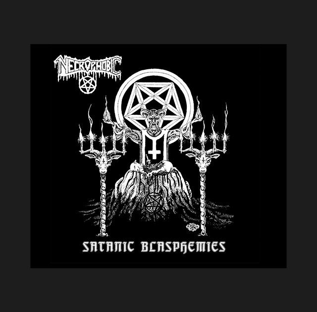 NECROPHOBIC - Satanic Blasphemies CD